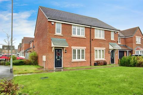 3 bedroom semi-detached house for sale, Queen Elizabeth Drive, Consett, County Durham, DH8