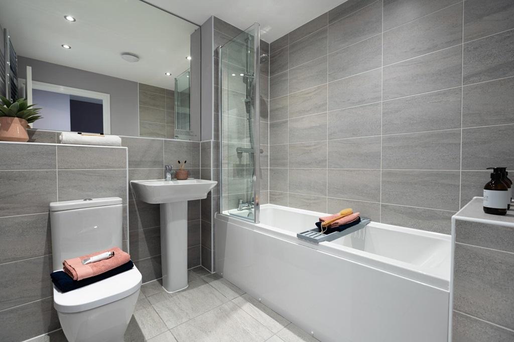 The contemporary Braxton Bathroom