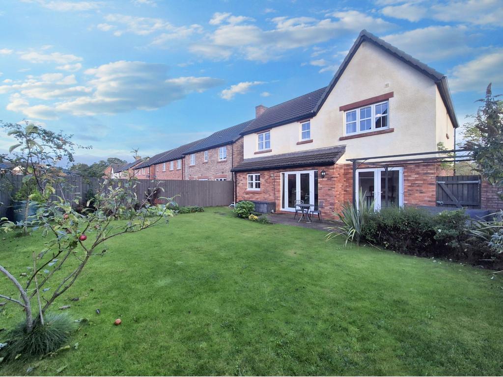 Rear garden