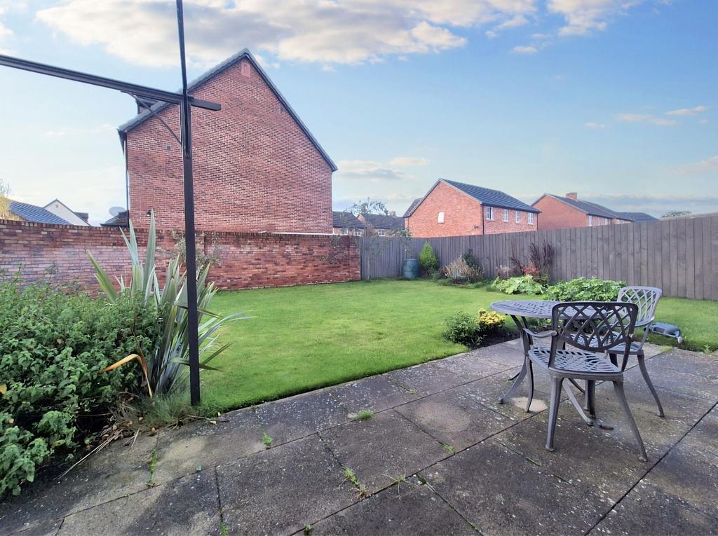 Rear garden
