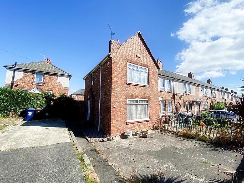Dunstanburgh Road, Walker, Newcastle... 2 bed terraced house for sale