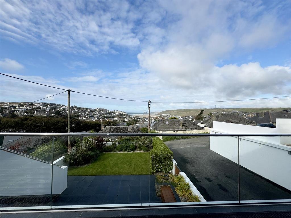 Front Balcony and View