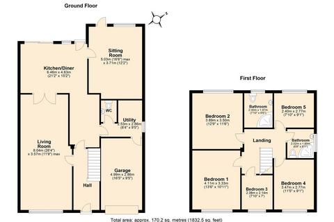 5 bedroom end of terrace house for sale, Silverdale Close, Aldermans Green, Coventry, CV2 1PX *NO CHAIN*FIVE BEDROOMS*TWO UPSTAIRS BATHROOMS*