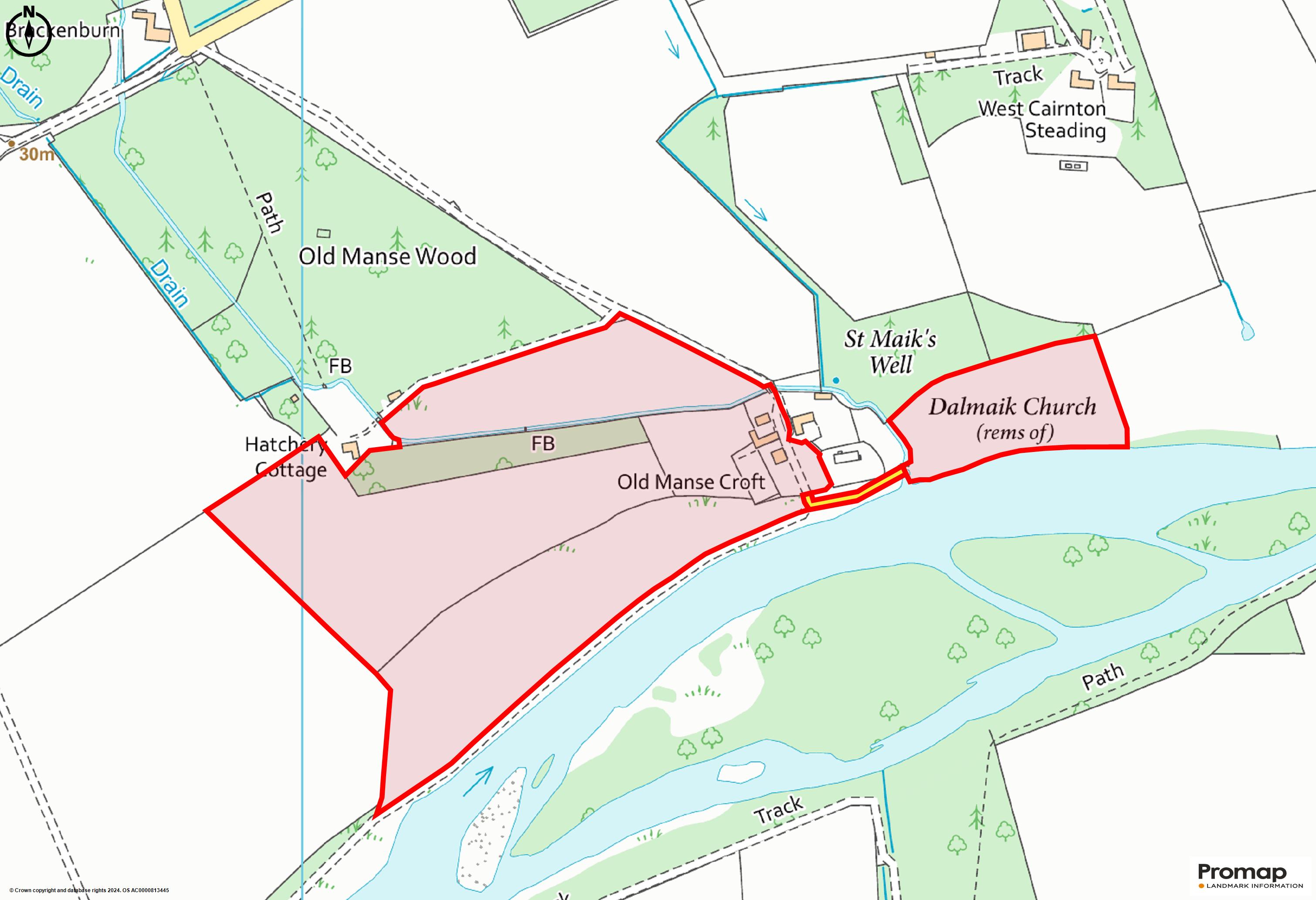 Drumoak AB31 3 bed property with land for sale £560,000