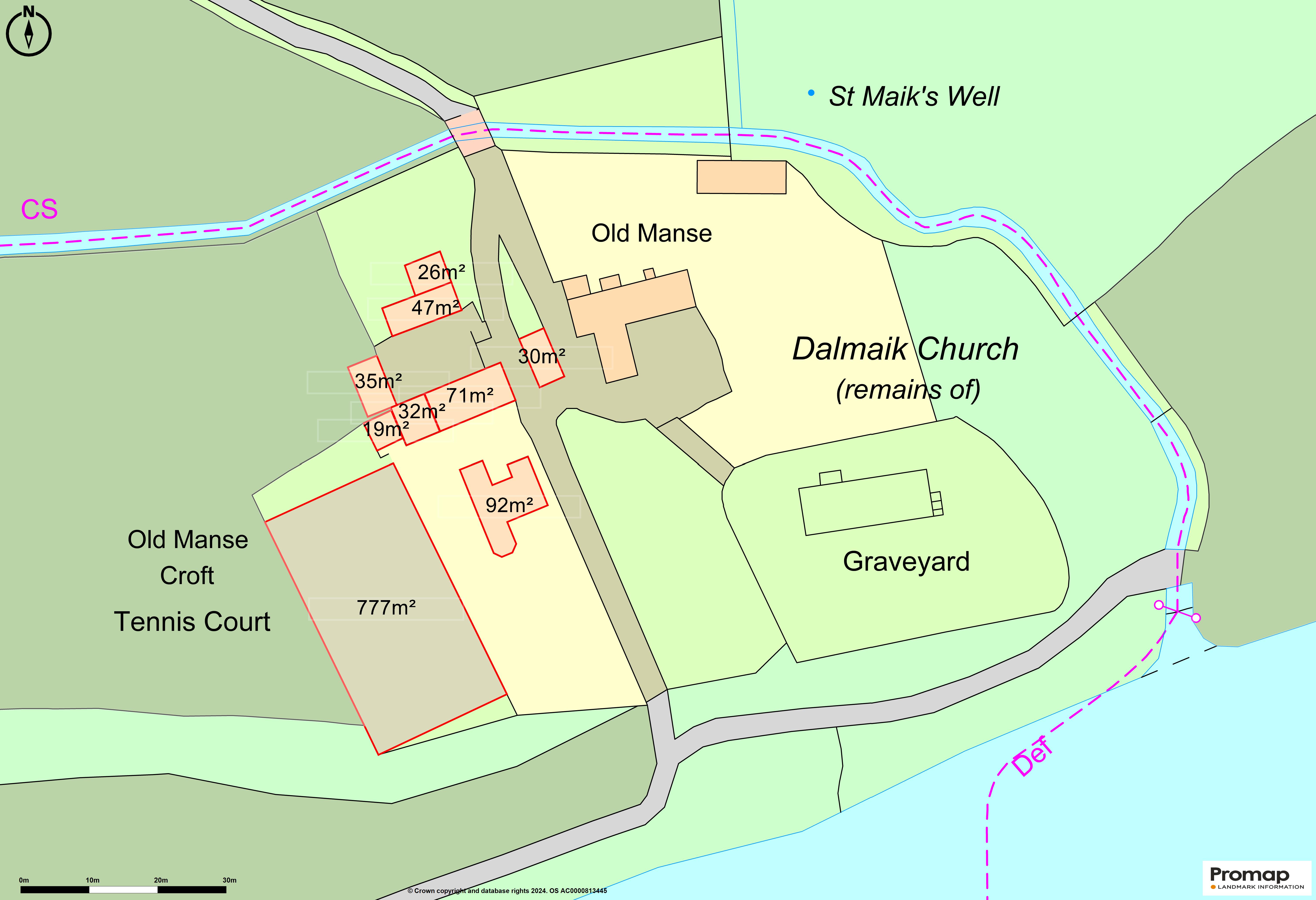 Drumoak AB31 3 bed property with land for sale £560,000