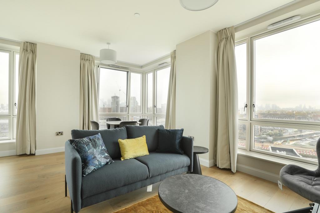 Zinc Street Sugar House Island E15 1 bed flat to rent £2,100 pcm (£