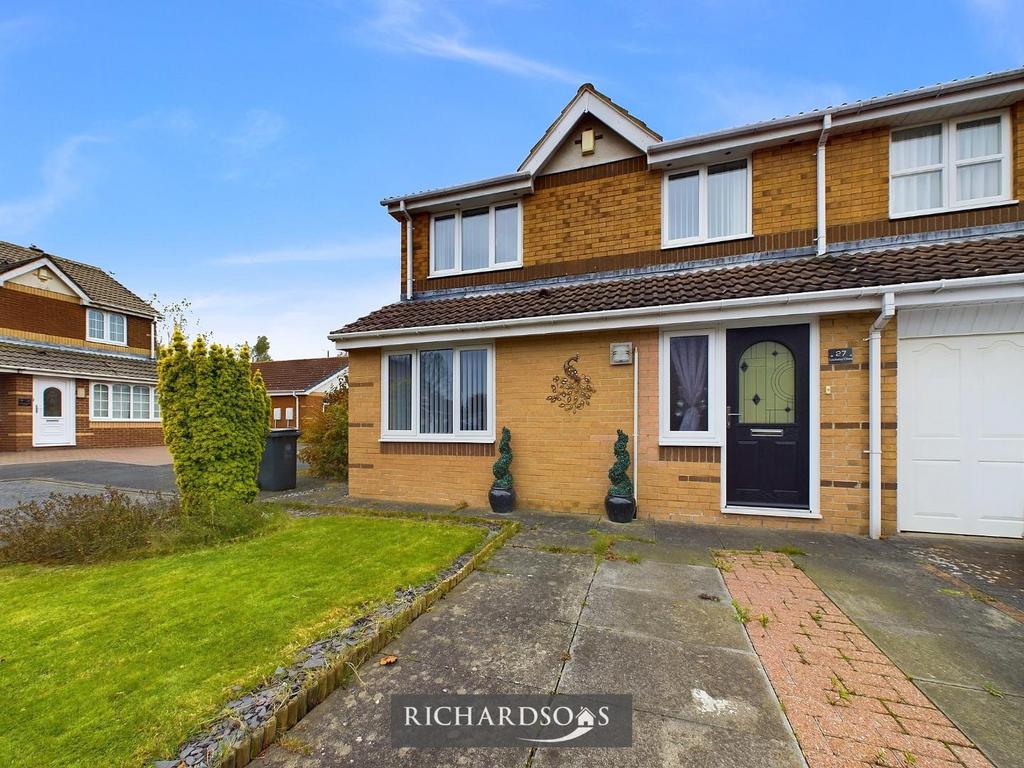 Locksley Close, North Shields 3 bed semidetached house for sale £200,000