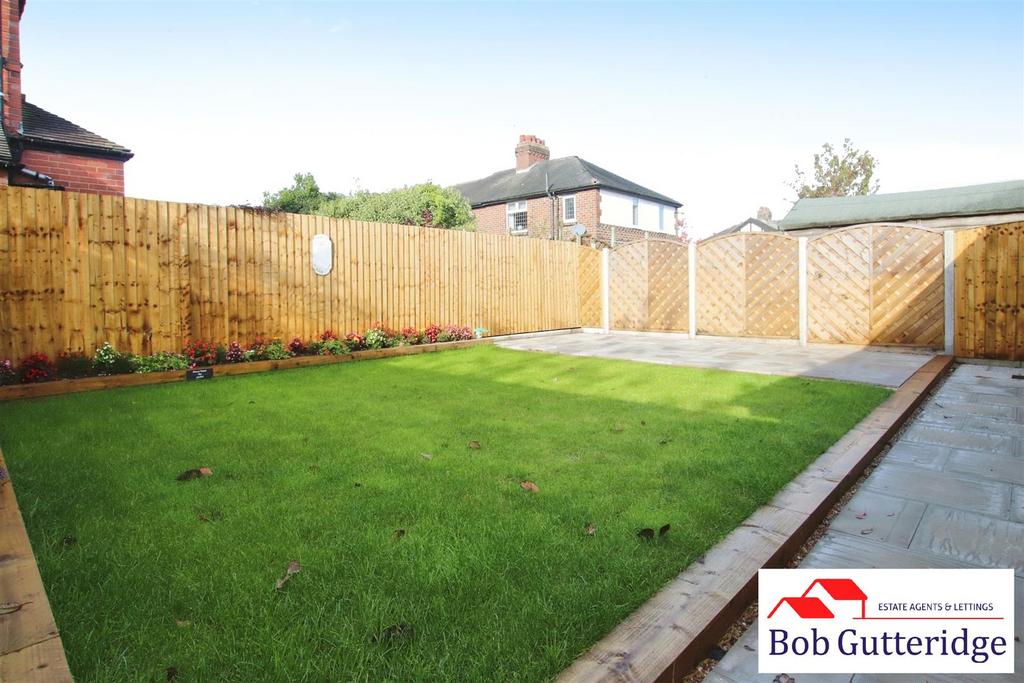 Rear garden