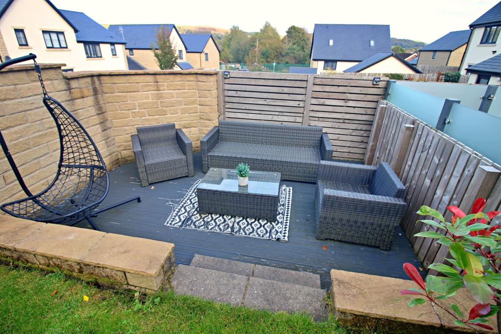 Rear Garden Seating area