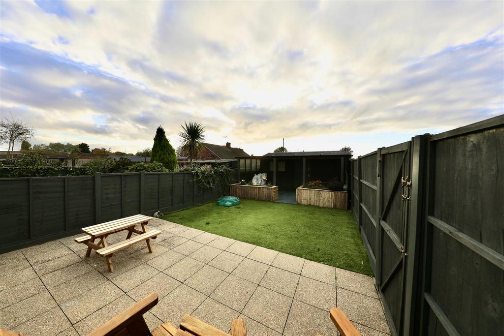 Rear garden