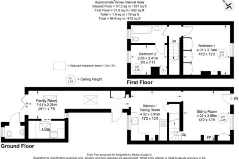 2 bedroom cottage for sale, Chapel Street, Marlow, Buckinghamshire