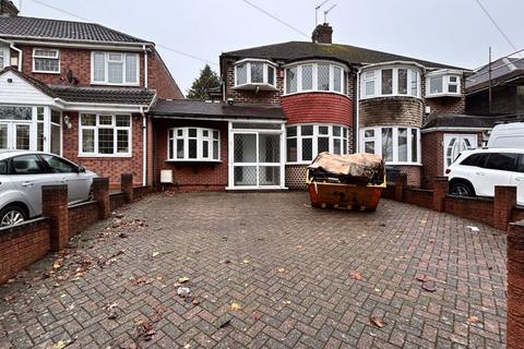 3 bedroom semi-detached house for sale, Beauchamp Avenue, Handsworth Wood, Birmingham B20 1DU