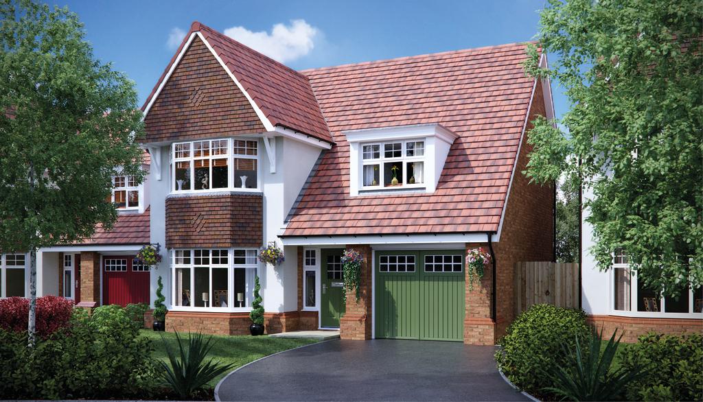 Plot 231, The Oakham at Coppice Hill... 4 bed detached house for sale