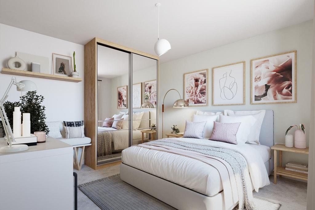 All bedrooms offer plenty of space for storage