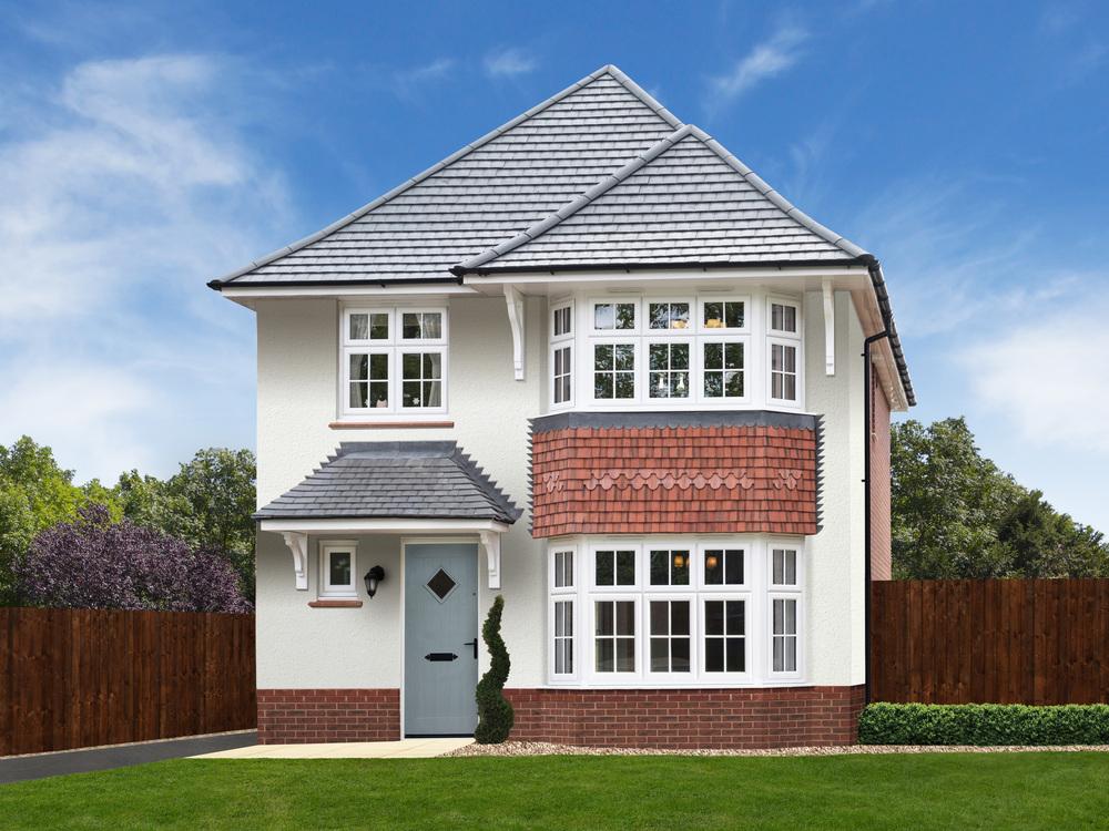 Stratford at Anson Meadows, Woodford... 4 bed end of terrace house for