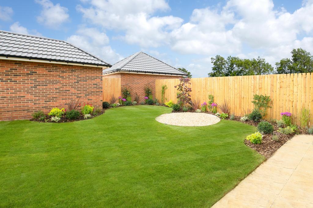 Archford Show Home Garden