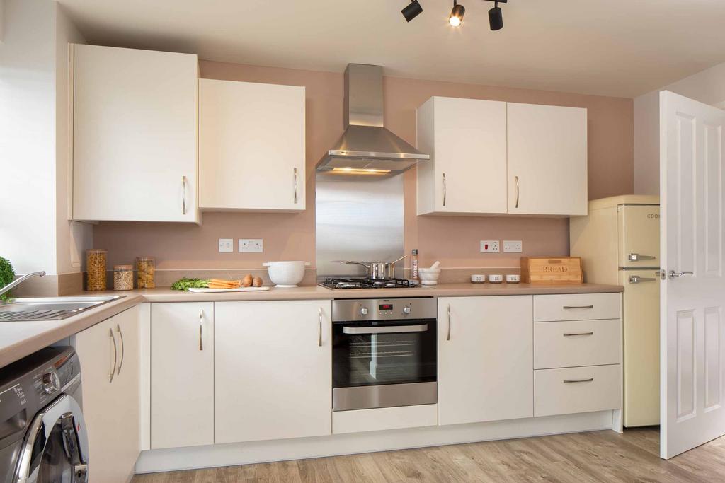 Morpeth internal kitchen, barratt homes,...