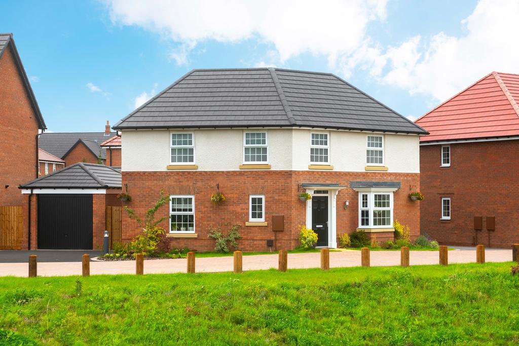 External view of the four bedroom Ashington