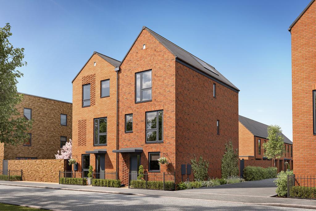 The Haversham Barratt Homes at Linmere CGI