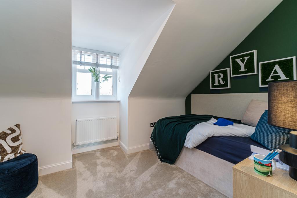 Interior view of bedroom 3 of our Kingsville home