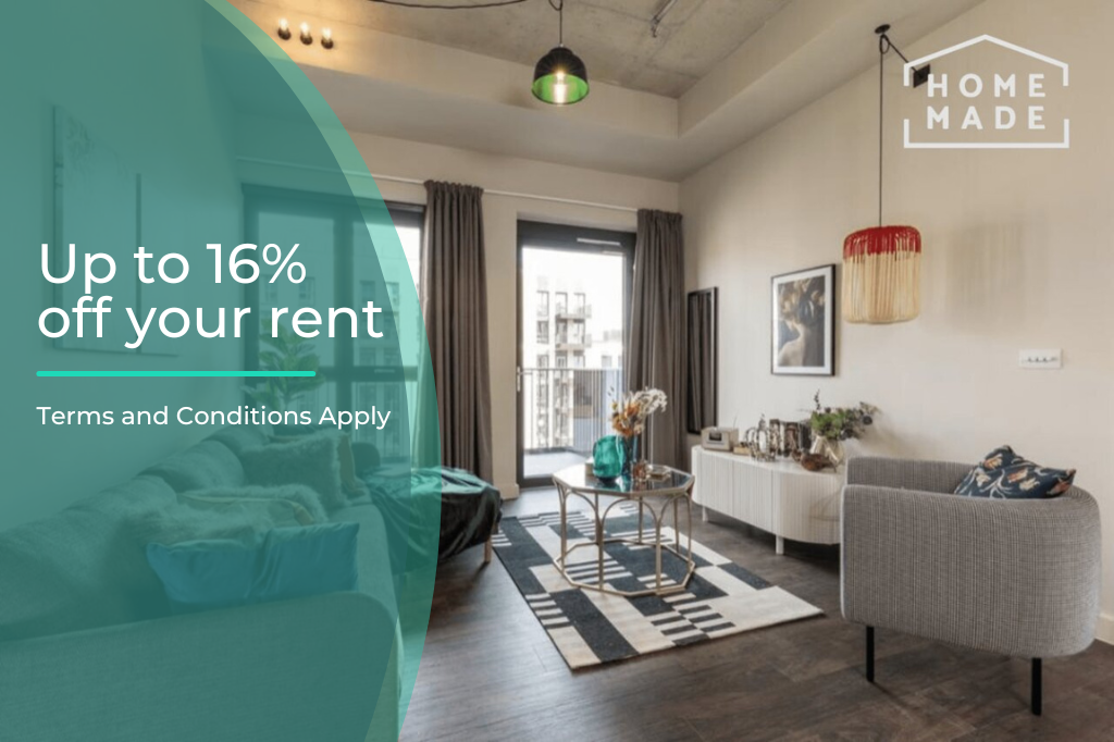 The Robinson, Wembley, HA9 1 bed flat to rent £2,498 pcm (£576 pw)