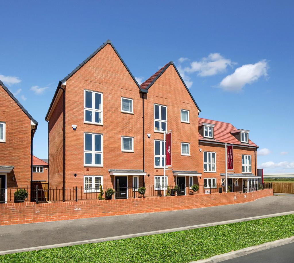 Royal Gardens, Wixams, Bedford, MK45 4 bed semidetached house for sale