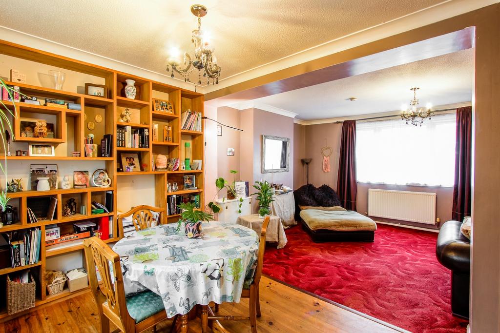 Dining Room into Living Room