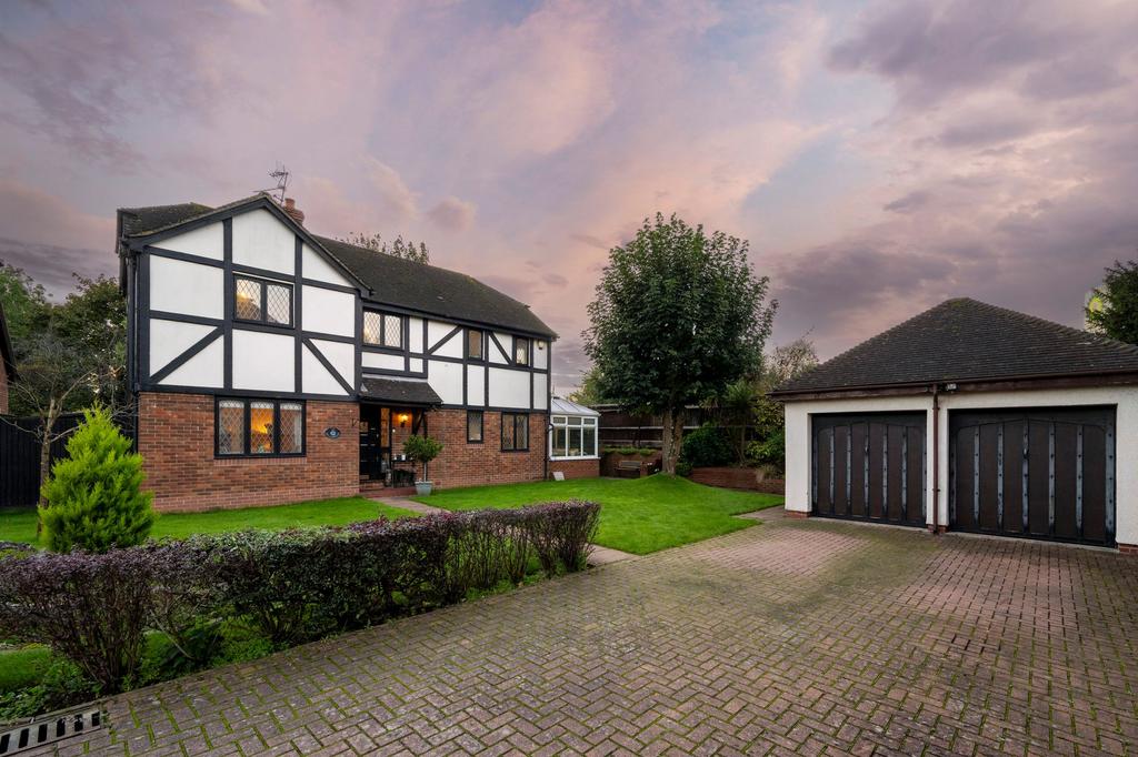 Front Aspect with double garage