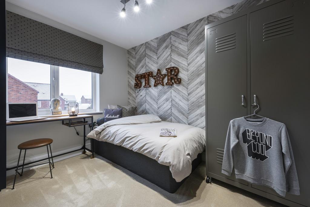 Indicative Bedroom, Contemporary Modern Decoration