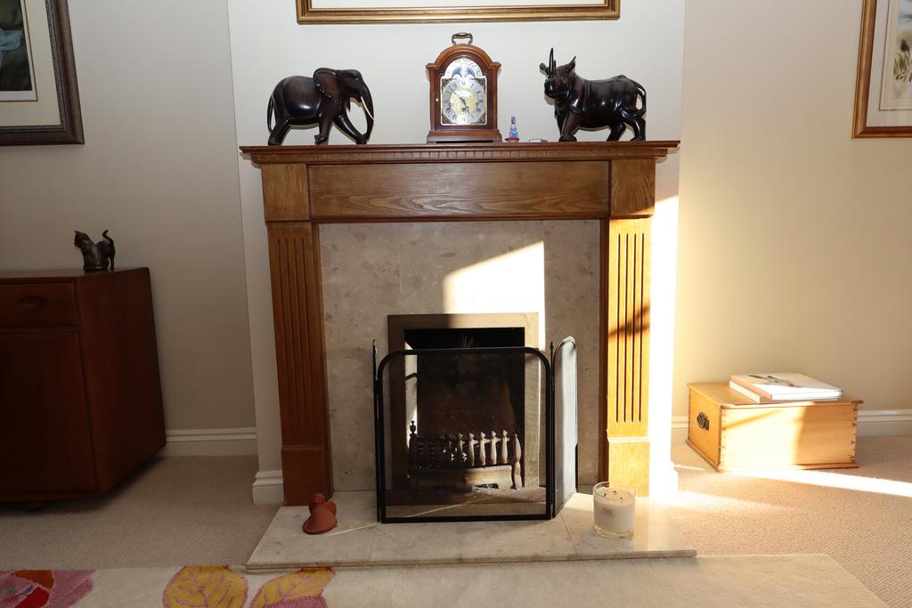 Sitting room fireplace