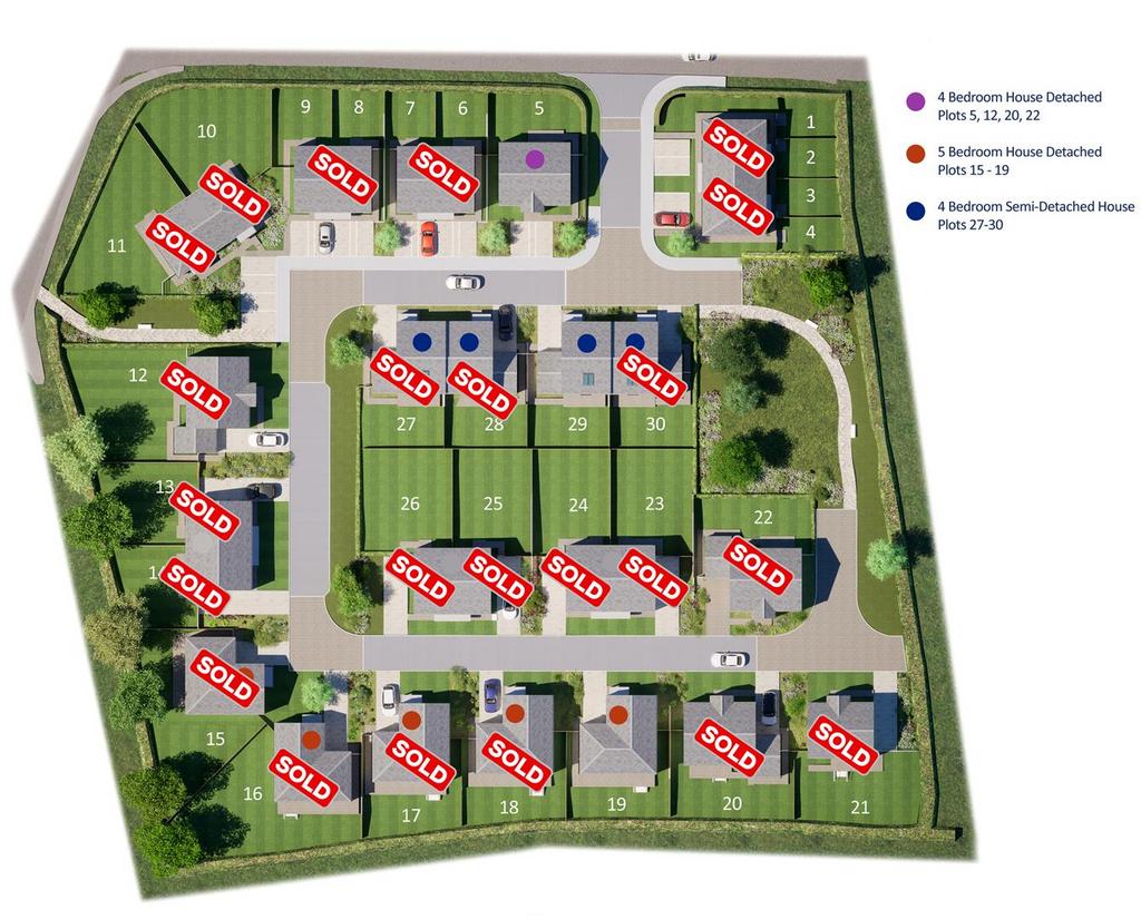 Highfields Site Plan