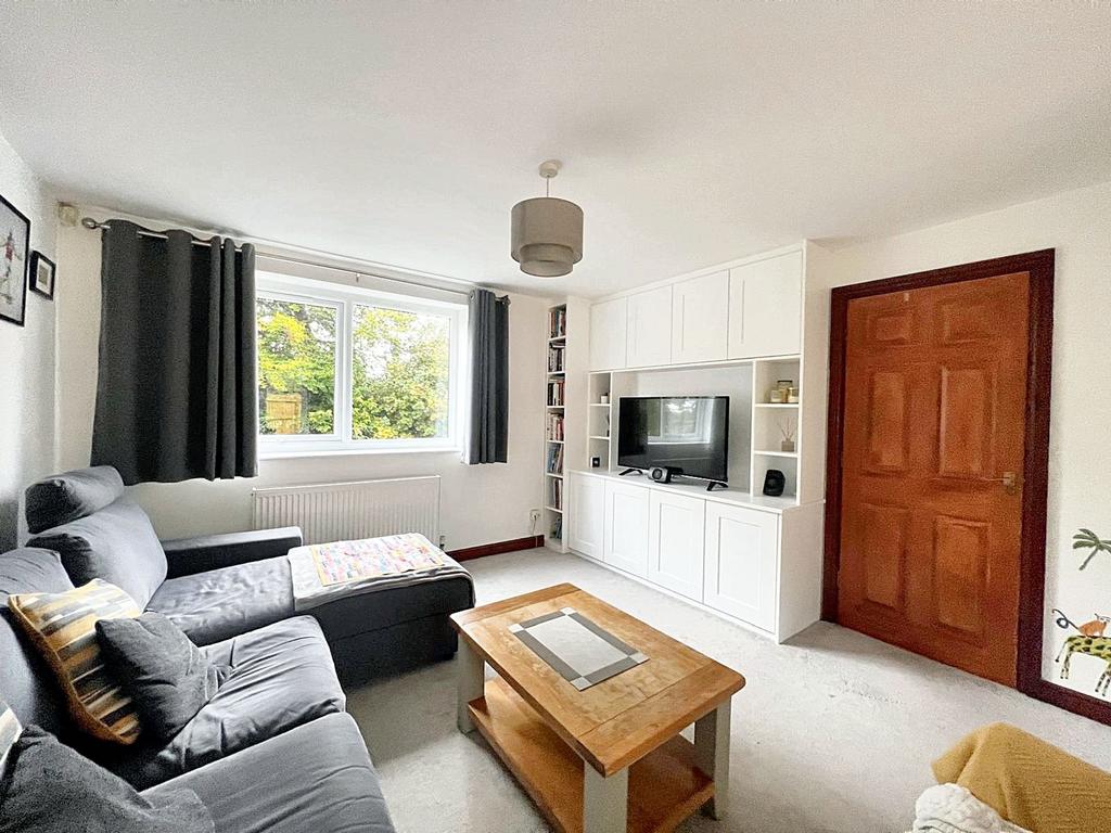 Open plan living dining room