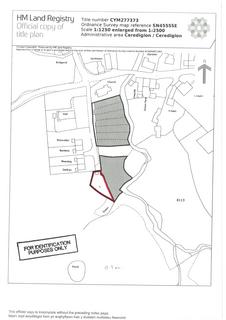 Plot for sale, Bro Mydyr, Mydroilyn, Nr Aberaeron, SA48