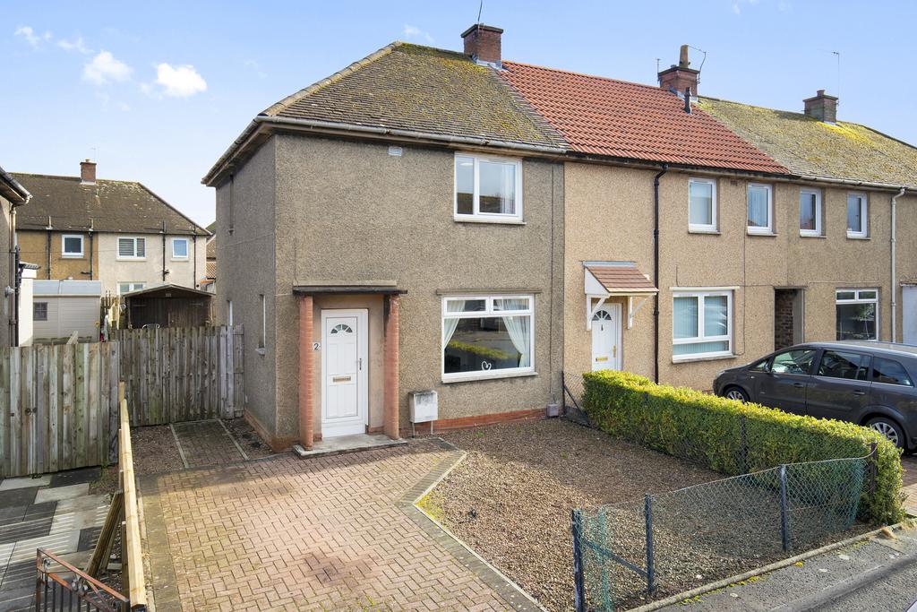 12 Dryden Avenue, Loanhead... 2 bed end of terrace house for sale £