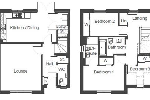 3 bedroom semi-detached house for sale, The Tulla, Plot 20, West Woodlands, Perth, PH2