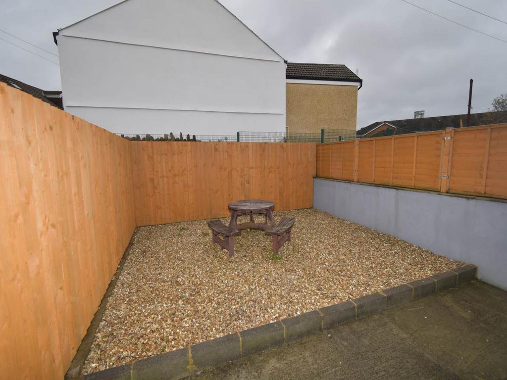 Rear garden
