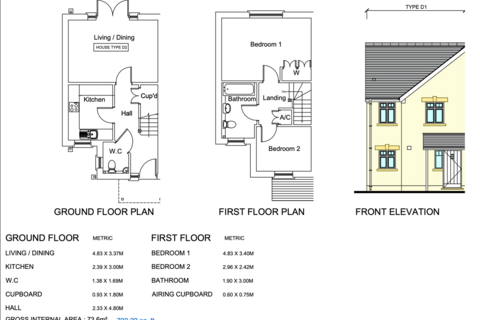 2 bedroom end of terrace house for sale, Pond Bridge Development, Johnston, Haverfordwest, SA62