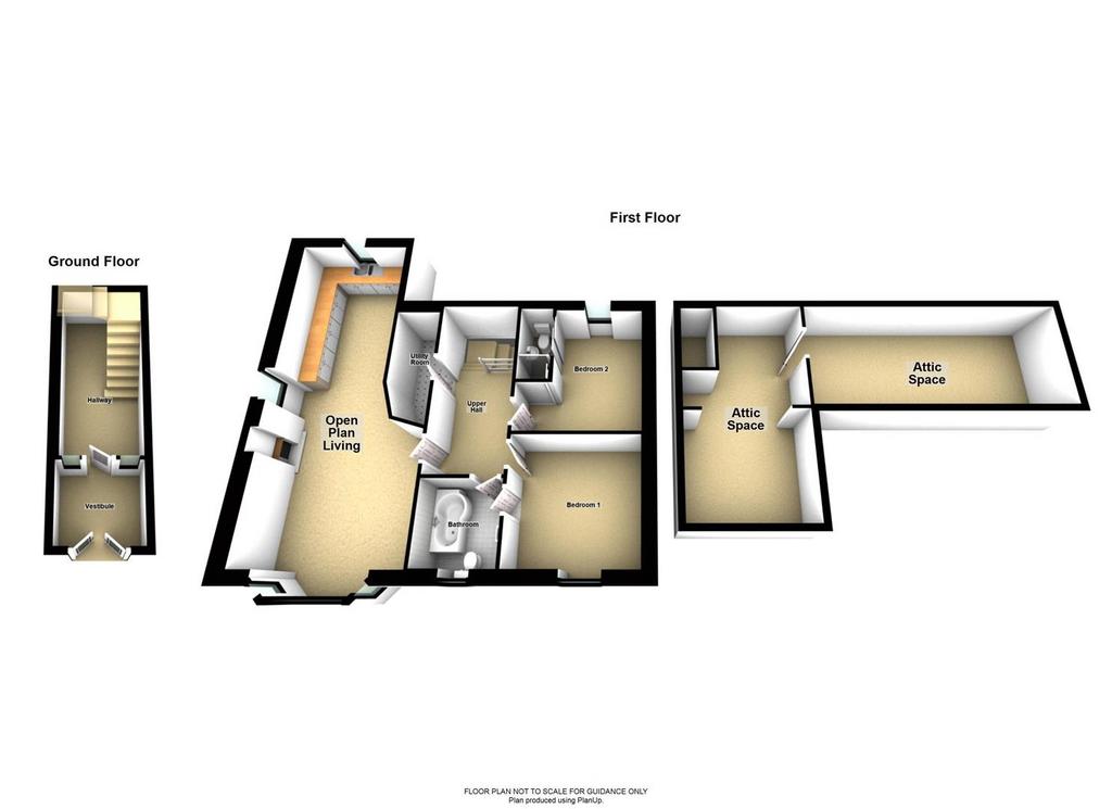 Apartment 1 , Eaisdale House, Lamlash 3 D.JPG