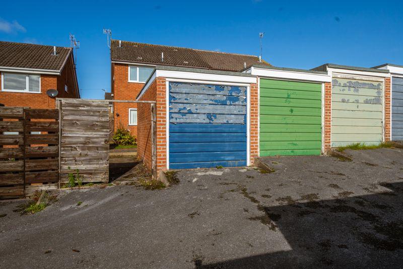 Rear garage