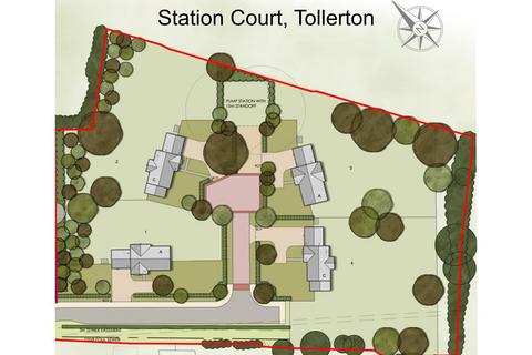 Plot for sale, Station Court, Tollerton, York