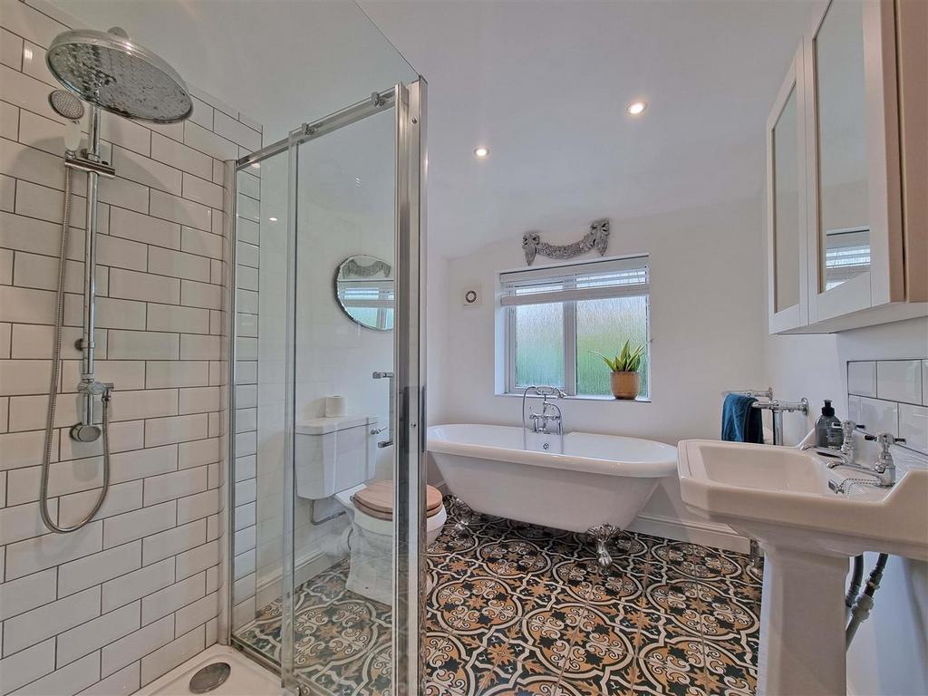 Refitted family bathroom