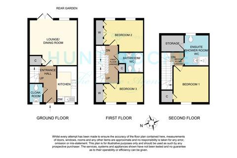 3 bedroom terraced house for sale, York Mews, Great Wakering, Southend-on-Sea, Essex, SS3