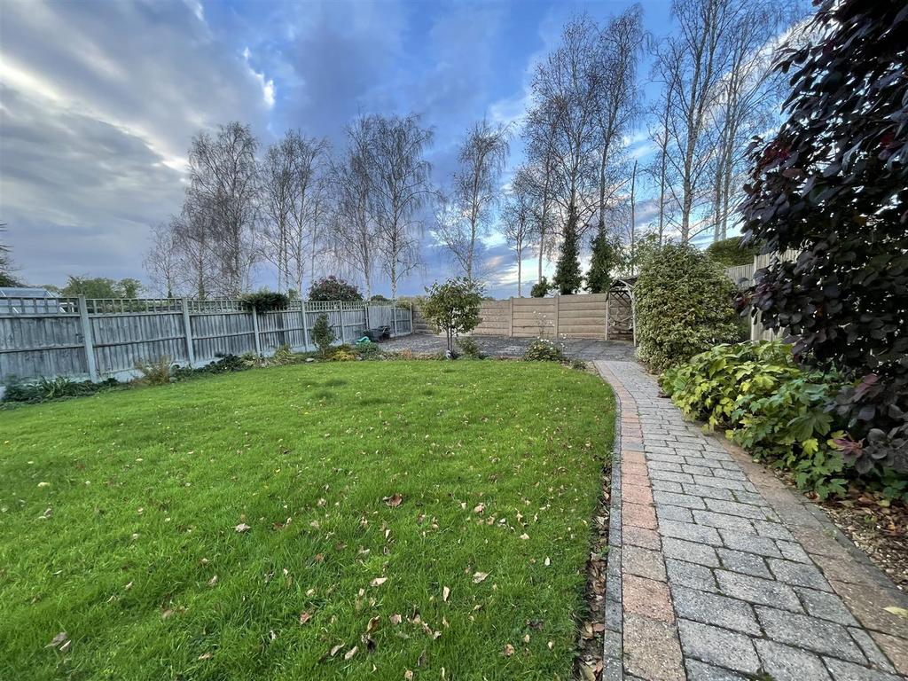 Rear garden