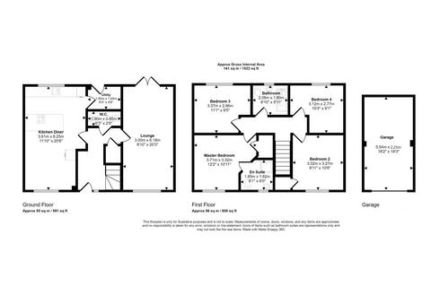 4 bedroom detached house for sale, Oakfield Gardens, Peterlee, Durham, SR8 1BA