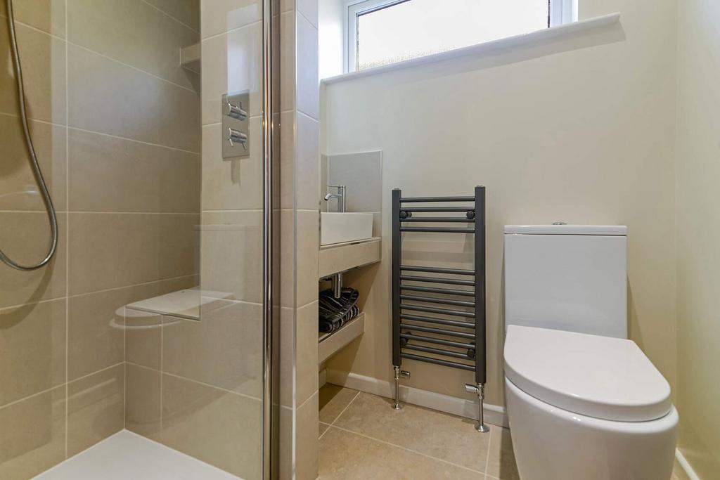 Downstairs shower room