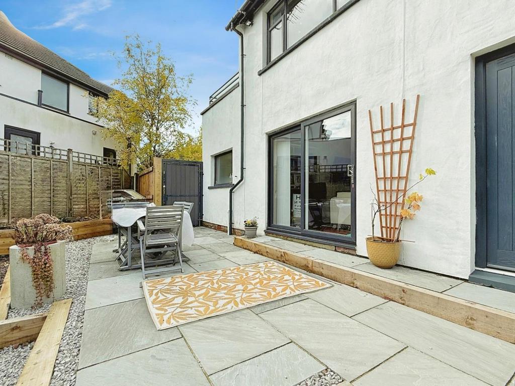 Rear patio