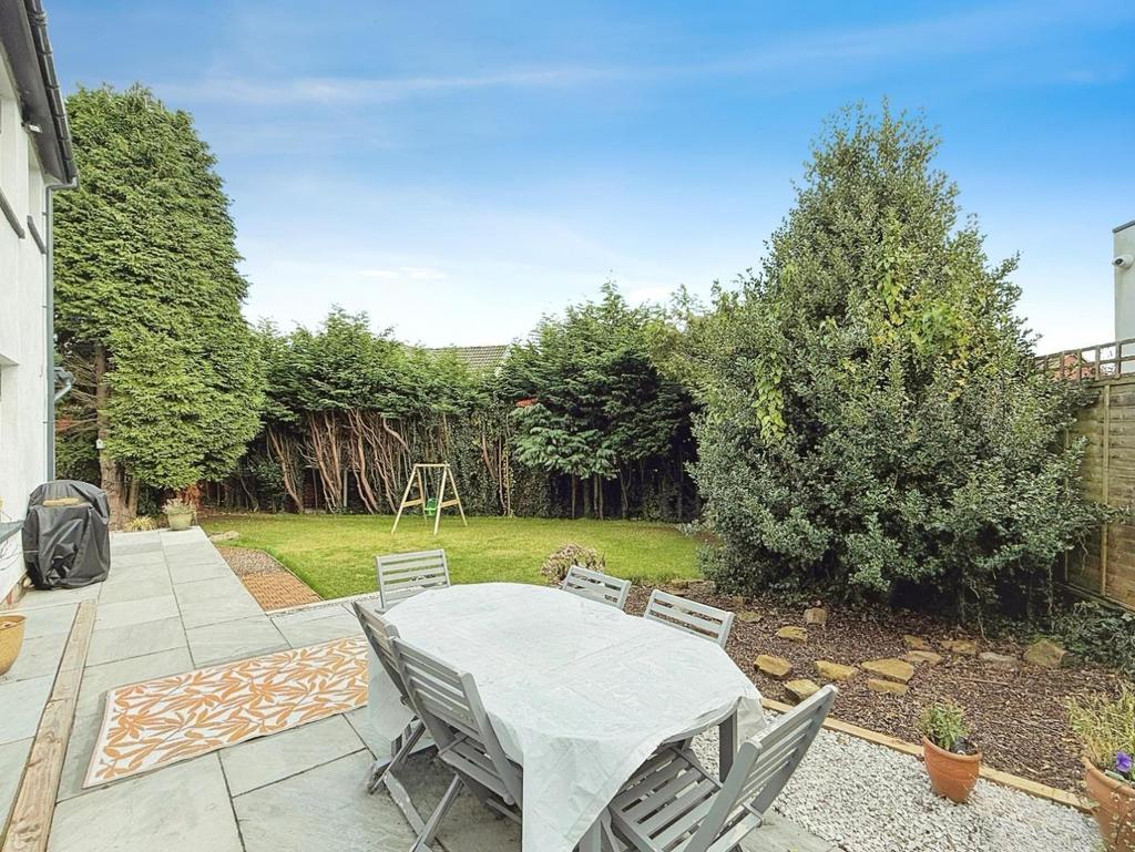 Rear garden