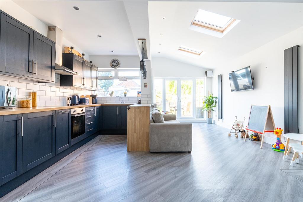 Open plan living kitchen