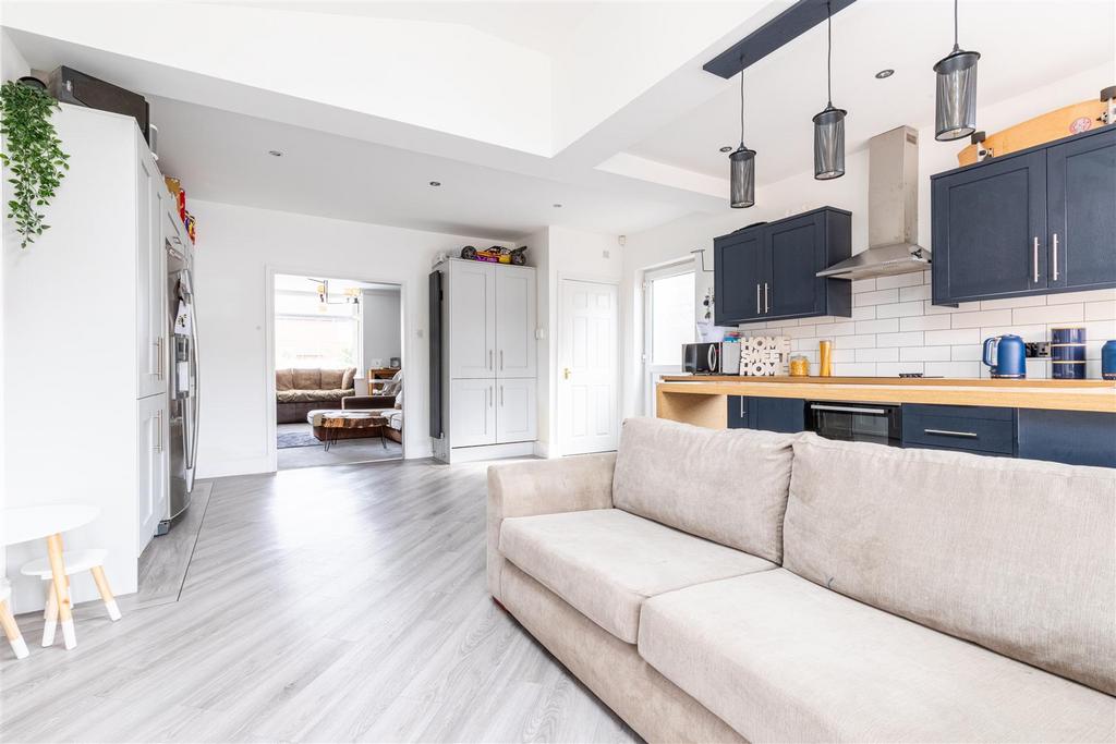 Open plan living kitchen