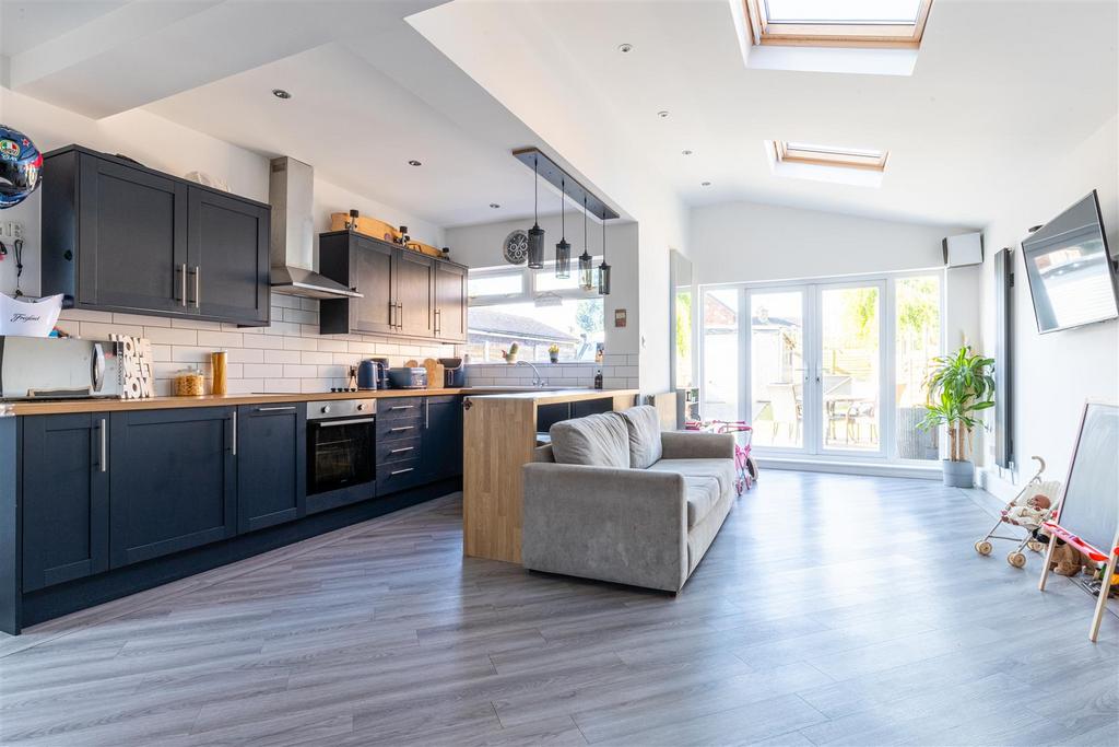 Open plan living kitchen